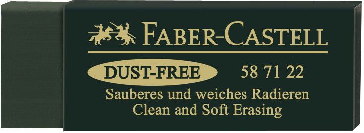RADIERA ARTA DUST FREE 20 VERDE FABER-CASTELL RADIERA ARTA DUST FREE 20 VERDE FABER-CASTELL